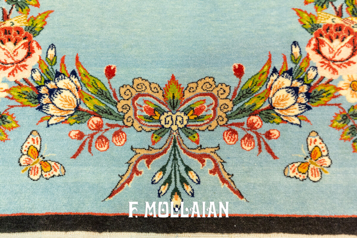 Isfahan Rug Qajar Silk Warps Extra Fine n°:956621
